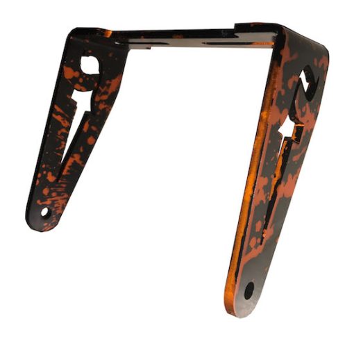 FRP Rear Seat Bracket camo orange & black