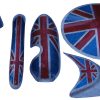 union jack mud guards retro