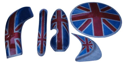 union jack mud guards retro