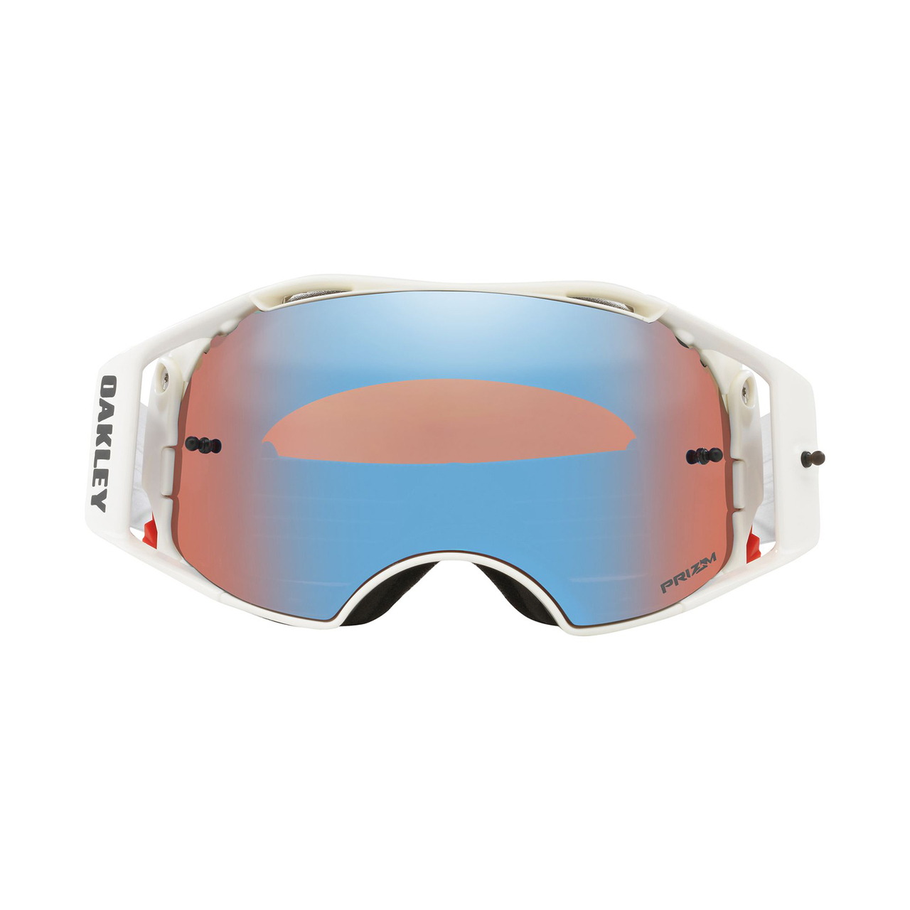 Oakley Airbrake Pilot MX Goggle (Whiteout) Sapphire Iridum Lens – Race Products