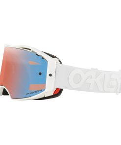 Oakley Airbrake Factory Pilot Collection MX Goggle (Whiteout) Prizm Sapphire Iridum Lens