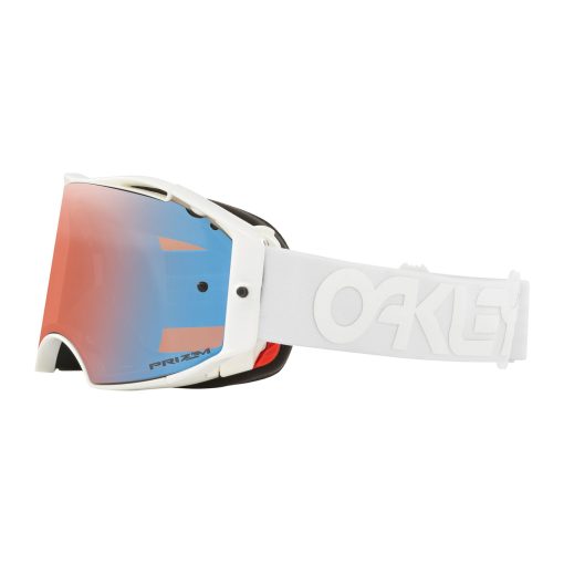 Oakley Airbrake Factory Pilot Collection MX Goggle (Whiteout) Prizm Sapphire Iridum Lens