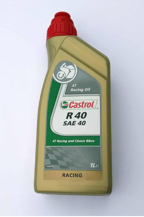 Castrol R40 racing oil only available in 1 litre | SRM Classic Bikes